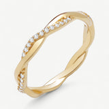 Twist Eternity Ring