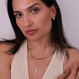 Vintage Ribbed Hoops