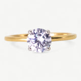 Round Solitaire Ring