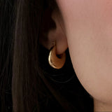 Chunky Oval Hoops
