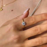Round Solitaire Ring