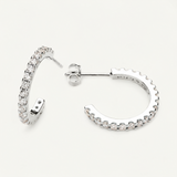 Essential CZ Half Hoops