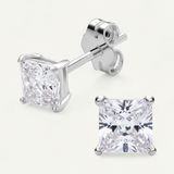 Princess Solitaire Studs