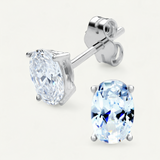 Oval Solitaire Studs