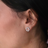 Marquise Circle Studs