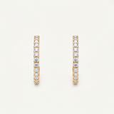 Essential CZ Half Hoops
