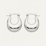 Chunky Oval Hoops