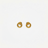 Double Open Circle Earrings