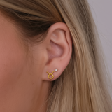 Dainty Taurus Studs