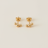 Triple Ball Earrings