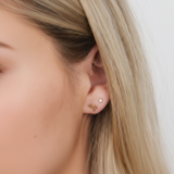 Dainty Capricorn Studs