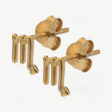 Dainty Scorpio Studs