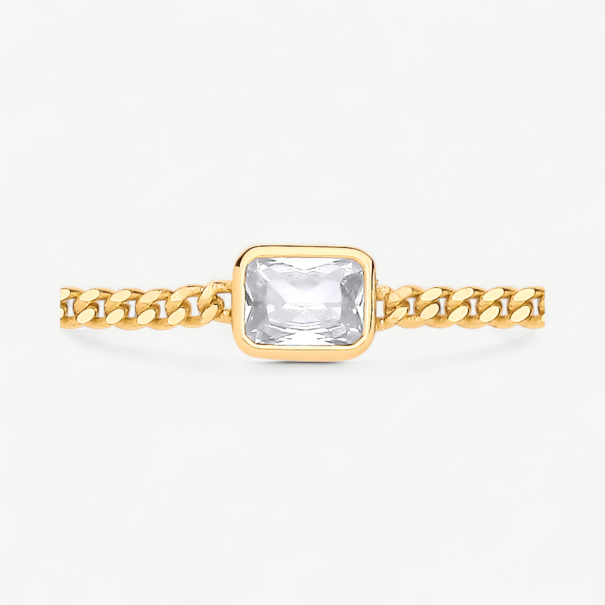 Astoria Cushion Bracelet Cubic Zirconia Plated