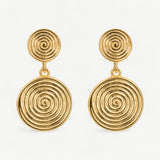 Solstice Spiral Earrings