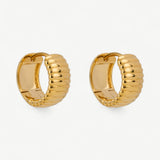 Statement Pleated Hoops