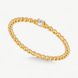 Beaded CZ Ring
