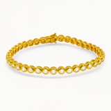 Classic Rub-Set Tennis Bracelet