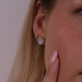 Triple Ball Earrings