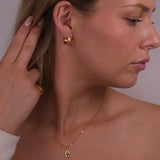 Statement Pleated Hoops