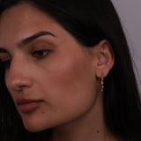Beaded Hoops