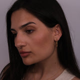 Beaded Hoops