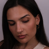 Beaded Hoops