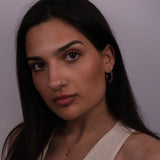 Beaded Hoops