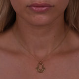 Deco Fan Necklace