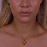 Deco Fan Necklace