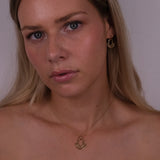Deco Fan Necklace
