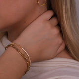 CZ Bead Bracelet