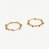 Beaded Hoops
