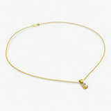 Oval Solitaire Necklace