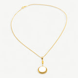 Mother of Pearl Spinning Necklace