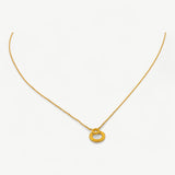Double Open Circle Necklace