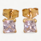 Princess Solitaire Studs