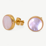 Mother of Pearl Stud Earrings