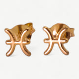 Dainty Pisces Studs