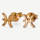 Dainty Pisces Studs