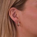 Essential CZ Half Hoops