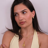 Solstice Open Disc Necklace