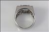 18ct white gold sapphire and diamond dress ring