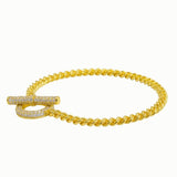CZ T-Bar Bracelet