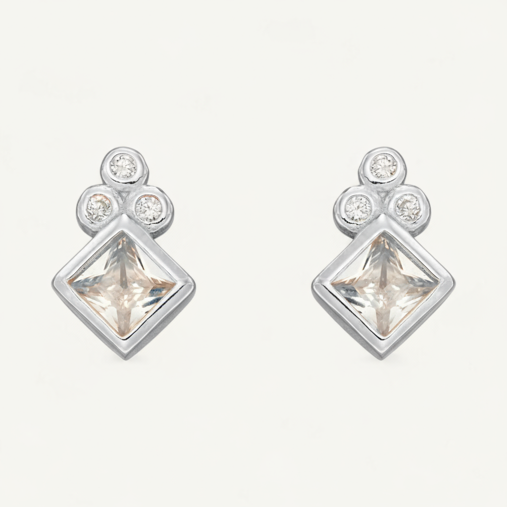 Dainty CZ Earrings