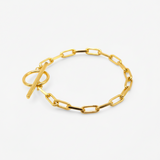 Paperclip T-Bar Bracelet