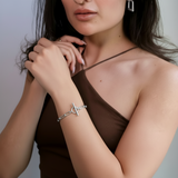 Paperclip T-Bar Bracelet