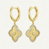 Signature Clover Huggie Drops