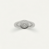 CZ Signet Ring