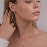 Statement Pleated Hoops