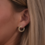 Rope Twist Statement Earrings